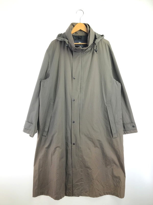 【現状渡し品】【メンズ】 BURBERRY バーバリー NYLON COAT BBB38-933-07 ナイロン コート アウター 141-261017-ty-19-tagh サイズ：LL カラー：チャコール 万代Net店