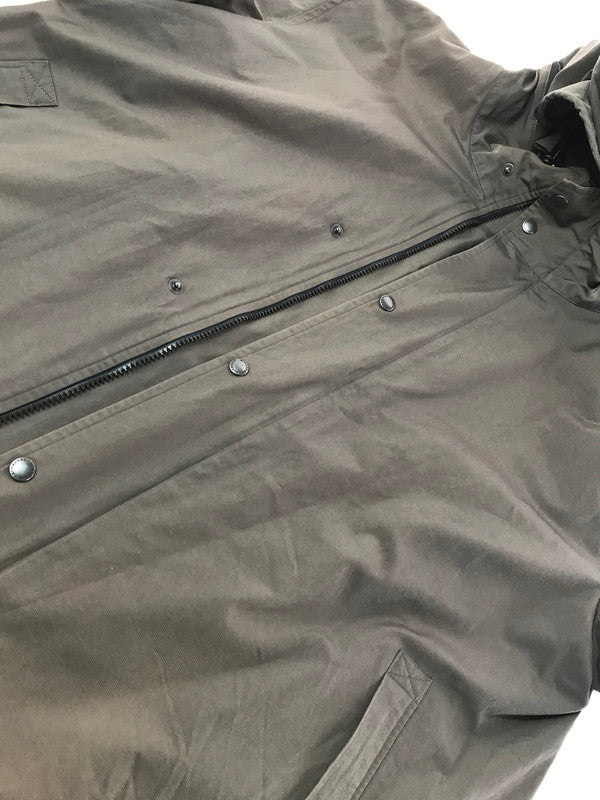 【現状渡し品】【メンズ】 BURBERRY バーバリー NYLON COAT BBB38-933-07 ナイロン コート アウター 141-261017-ty-19-tagh サイズ：LL カラー：チャコール 万代Net店