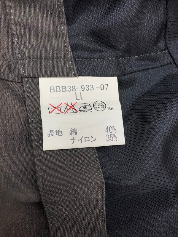 【現状渡し品】【メンズ】 BURBERRY バーバリー NYLON COAT BBB38-933-07 ナイロン コート アウター 141-261017-ty-19-tagh サイズ：LL カラー：チャコール 万代Net店