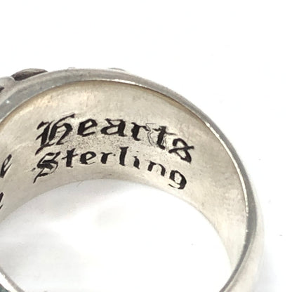 【中古品】【メンズ】 CHROME HEARTS クロムハーツ FLORAL CROSS RING 1992刻印 フローラル クロス リング 指輪 アクセサリー 190-261028-rt-13-tagh カラー：シルバー 万代Net店
