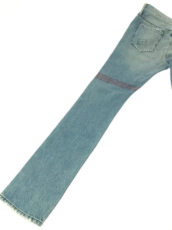 【中古品】【メンズ】 RTA アールティーエー×MAXFIELD マックスフィールド 18SS HAND-PAINTED SKINNY JEANS MS7921-2LTBLU ハンド ペイント スキニー ジーンズ デニムパンツ ボトムス 152-261020-na-22-tagh サイズ：30 カラー：インディゴ 万代Net店