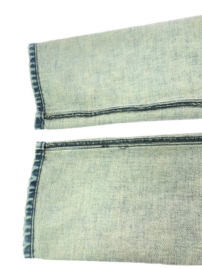 【中古品】【メンズ】 RTA アールティーエー×MAXFIELD マックスフィールド 18SS HAND-PAINTED SKINNY JEANS MS7921-2LTBLU ハンド ペイント スキニー ジーンズ デニムパンツ ボトムス 152-261020-na-22-tagh サイズ：30 カラー：インディゴ 万代Net店