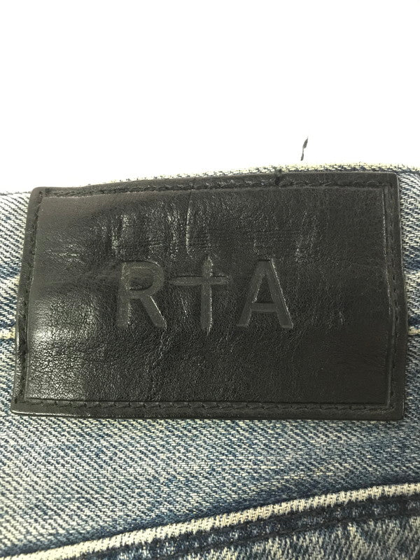 【中古品】【メンズ】 RTA アールティーエー×MAXFIELD マックスフィールド 18SS HAND-PAINTED SKINNY JEANS MS7921-2LTBLU ハンド ペイント スキニー ジーンズ デニムパンツ ボトムス 152-261020-na-22-tagh サイズ：30 カラー：インディゴ 万代Net店