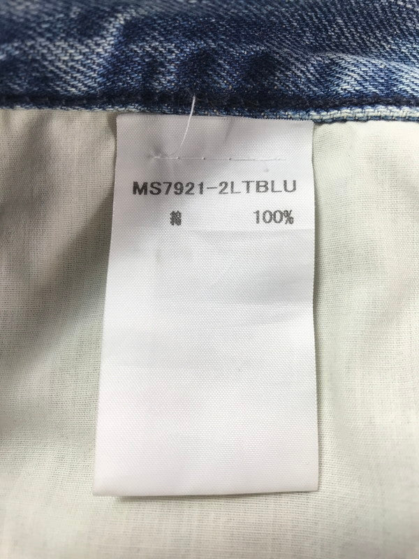 【中古品】【メンズ】 RTA アールティーエー×MAXFIELD マックスフィールド 18SS HAND-PAINTED SKINNY JEANS MS7921-2LTBLU ハンド ペイント スキニー ジーンズ デニムパンツ ボトムス 152-261020-na-22-tagh サイズ：30 カラー：インディゴ 万代Net店