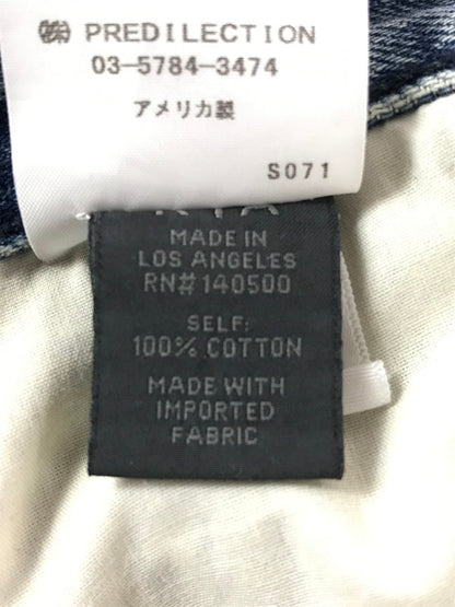 【中古品】【メンズ】 RTA アールティーエー×MAXFIELD マックスフィールド 18SS HAND-PAINTED SKINNY JEANS MS7921-2LTBLU ハンド ペイント スキニー ジーンズ デニムパンツ ボトムス 152-261020-na-22-tagh サイズ：30 カラー：インディゴ 万代Net店