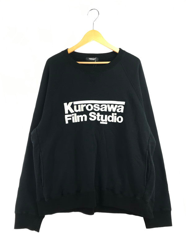【中古品】【メンズ】 UNDERCOVER アンダーカバー×KUROSAWA FILM STUDIO クロサワフィルムスタジオ CREWNECK SWEATSHIRT UC2E9803 クルーネック スウェットシャツ トレーナー 141-261019-na-12-tagh サイズ：4 カラー：ブラック 万代Net店