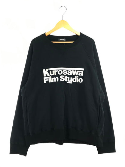 【中古品】【メンズ】 UNDERCOVER アンダーカバー×KUROSAWA FILM STUDIO クロサワフィルムスタジオ CREWNECK SWEATSHIRT UC2E9803 クルーネック スウェットシャツ トレーナー 141-261019-na-12-tagh サイズ：4 カラー：ブラック 万代Net店