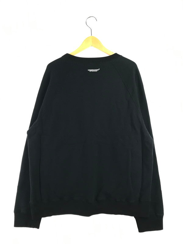【中古品】【メンズ】 UNDERCOVER アンダーカバー×KUROSAWA FILM STUDIO クロサワフィルムスタジオ CREWNECK SWEATSHIRT UC2E9803 クルーネック スウェットシャツ トレーナー 141-261019-na-12-tagh サイズ：4 カラー：ブラック 万代Net店