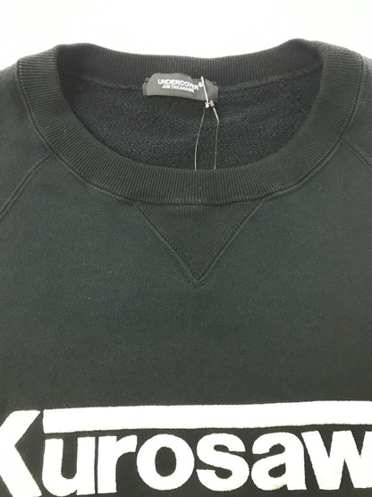 【中古品】【メンズ】 UNDERCOVER アンダーカバー×KUROSAWA FILM STUDIO クロサワフィルムスタジオ CREWNECK SWEATSHIRT UC2E9803 クルーネック スウェットシャツ トレーナー 141-261019-na-12-tagh サイズ：4 カラー：ブラック 万代Net店