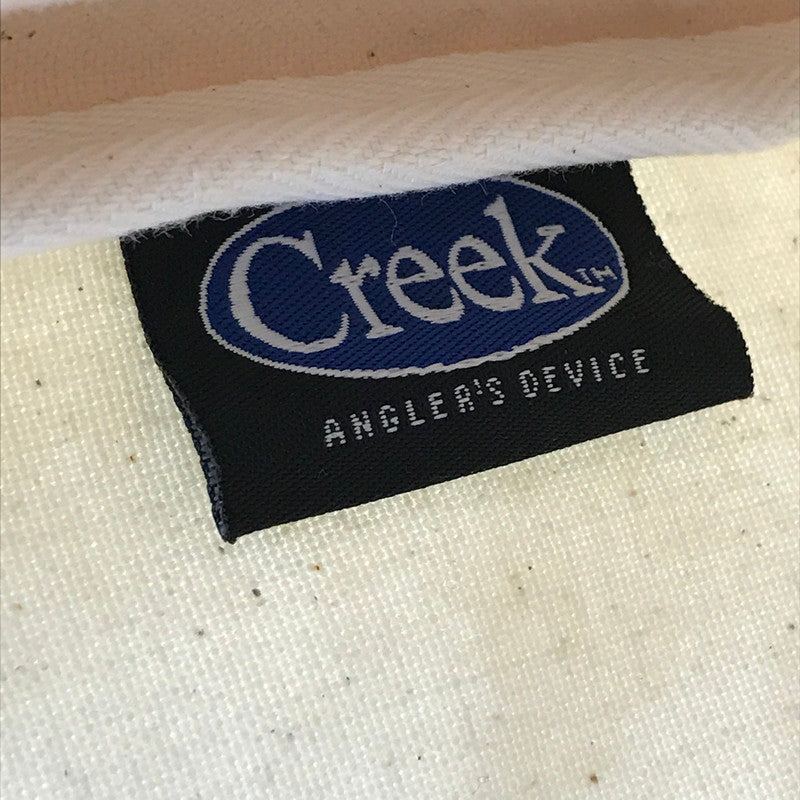 【中古美品】【メンズ】 THIS IS A(N) ディスイズアン×CREEK ANGLER'S DEVICE クリーク アングラーズ デバイス BASE FIELD TOTE ベース フィールド トートバッグ カバン 188-261014-na-27-tagh カラー：WHITE/FOREST GREEN 万代Net店