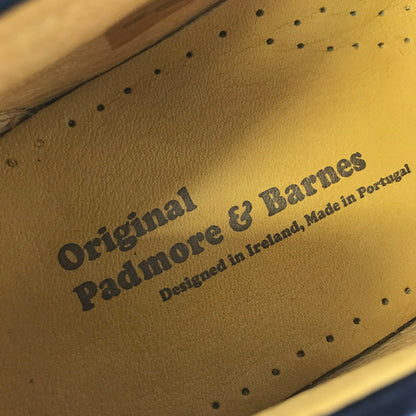 【中古美品】【メンズ】 PADMORE & BARNES パドモア＆バーンズ COIN LOAFER コインローファー 靴 164-261013-na-01-tagh サイズ：9 カラー：SIRIA NEGRO 万代Net店
