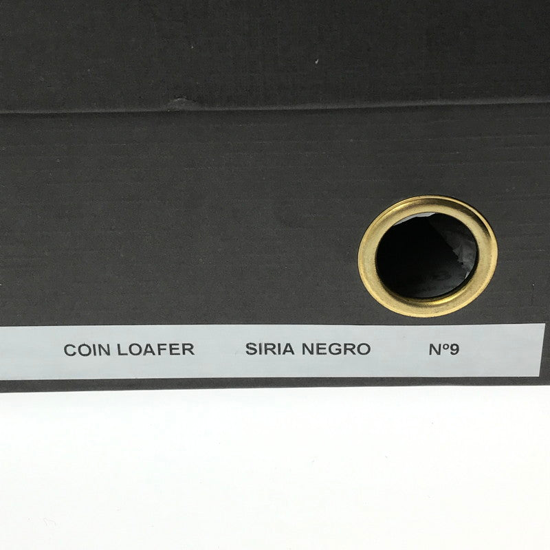 【中古美品】【メンズ】 PADMORE & BARNES パドモア＆バーンズ COIN LOAFER コインローファー 靴 164-261013-na-01-tagh サイズ：9 カラー：SIRIA NEGRO 万代Net店