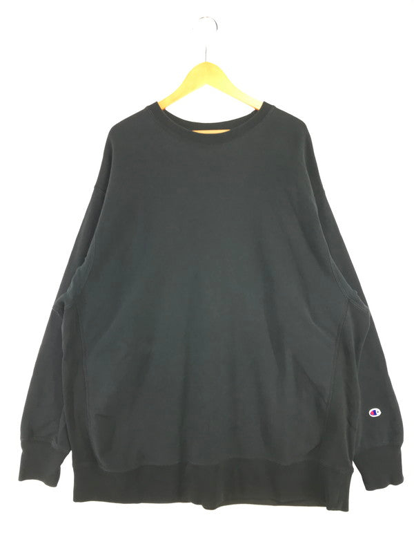 【中古品】【メンズ】 CHAMPION×BEAMS×MIN-NANO チャンピオン×ビームス×ミンナノ REVERSE WEAVE SWEAT C8-UO28 リバース ウィーブ スウェット 長袖 147-261026-ty-03-tagh サイズ：XXL カラー：ブラック 万代Net店