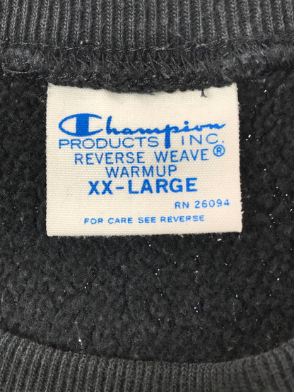【中古品】【メンズ】 CHAMPION×BEAMS×MIN-NANO チャンピオン×ビームス×ミンナノ REVERSE WEAVE SWEAT C8-UO28 リバース ウィーブ スウェット 長袖 147-261026-ty-03-tagh サイズ：XXL カラー：ブラック 万代Net店