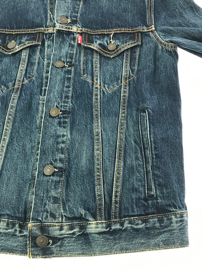 【中古品】【メンズ】 LEVI'S PREMIUM リーバイス プレミアム BIG E TRUCKER JACKET 72334-0352 ビッグ イー トラッカー ジャケット 145-261017-ty-02-tagh サイズ：S カラー：インディゴ 万代Net店