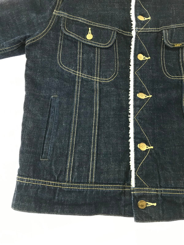 【中古品】【メンズ】 LEE リー STORM RIDER BOA LINER DENIM JACKET LS1314 ストーム ライダー ボア ライナー デニム ジャケット 145-261017-ty-05-tagh サイズ：M カラー：インディゴ 万代Net店