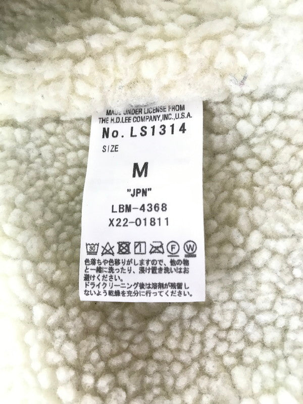 【中古品】【メンズ】 LEE リー STORM RIDER BOA LINER DENIM JACKET LS1314 ストーム ライダー ボア ライナー デニム ジャケット 145-261017-ty-05-tagh サイズ：M カラー：インディゴ 万代Net店