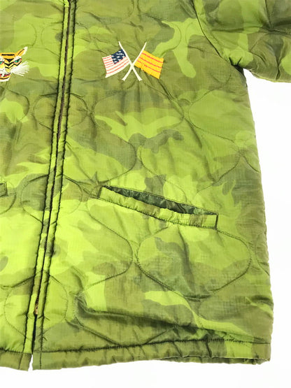 【中古品】【メンズ】 TAILOR 東洋 テーラー トウヨウ VIETNAM JACKET TT11594 ベトナム ジャケット 福×DANANG ベトジャン スカジャン 145-261017-ty-09-tagh サイズ：L カラー：グリーン/ブルー 万代Net店
