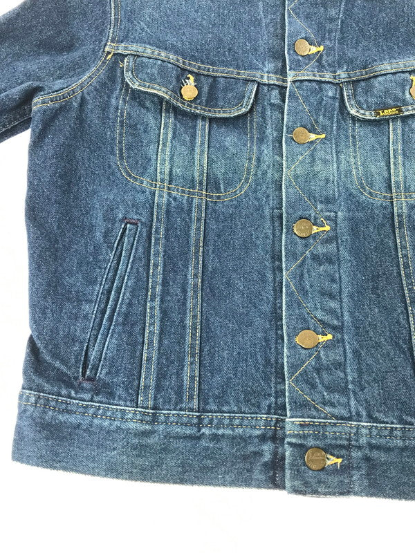 【中古品】【メンズ】 LEE リー 80'S USA DENIM JACKET 220-2647 PATD-153438 80年代 USA製 デニム ジャケット 146-261017-ty-04-tagh サイズ：40 カラー：インディゴ 万代Net店