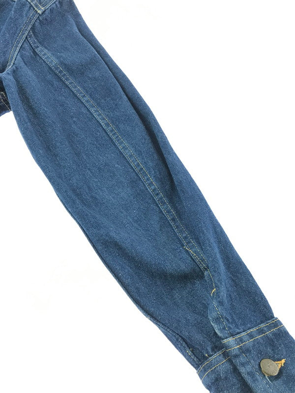 【中古品】【メンズ】 LEE リー 80'S USA DENIM JACKET 220-2647 PATD-153438 80年代 USA製 デニム ジャケット 146-261017-ty-04-tagh サイズ：40 カラー：インディゴ 万代Net店