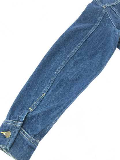 【中古品】【メンズ】 LEE リー 80'S USA DENIM JACKET 220-2647 PATD-153438 80年代 USA製 デニム ジャケット 146-261017-ty-04-tagh サイズ：40 カラー：インディゴ 万代Net店