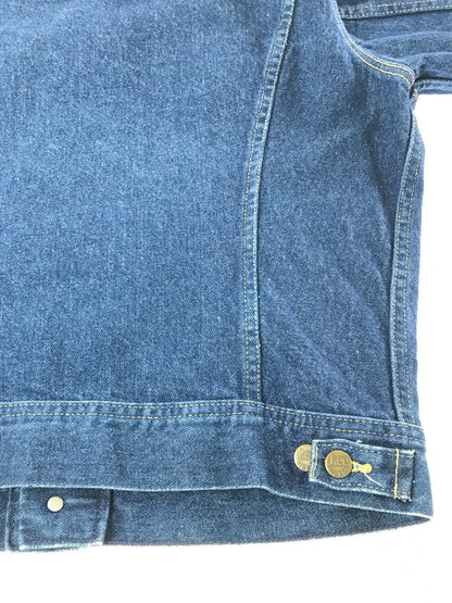 【中古品】【メンズ】 LEE リー 80'S USA DENIM JACKET 220-2647 PATD-153438 80年代 USA製 デニム ジャケット 146-261017-ty-04-tagh サイズ：40 カラー：インディゴ 万代Net店