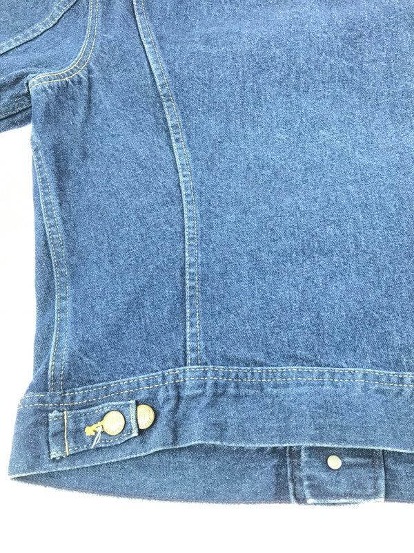 【中古品】【メンズ】 LEE リー 80'S USA DENIM JACKET 220-2647 PATD-153438 80年代 USA製 デニム ジャケット 146-261017-ty-04-tagh サイズ：40 カラー：インディゴ 万代Net店
