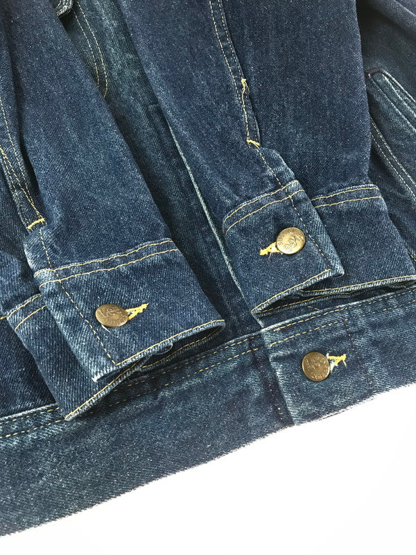 【中古品】【メンズ】 LEE リー 80'S USA DENIM JACKET 220-2647 PATD-153438 80年代 USA製 デニム ジャケット 146-261017-ty-04-tagh サイズ：40 カラー：インディゴ 万代Net店