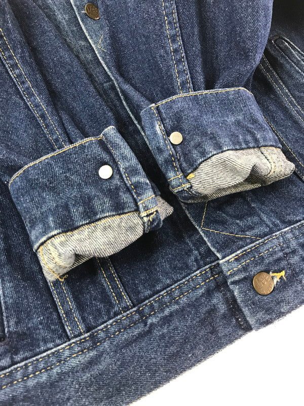 【中古品】【メンズ】 LEE リー 80'S USA DENIM JACKET 220-2647 PATD-153438 80年代 USA製 デニム ジャケット 146-261017-ty-04-tagh サイズ：40 カラー：インディゴ 万代Net店