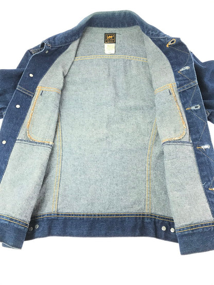 【中古品】【メンズ】 LEE リー 80'S USA DENIM JACKET 220-2647 PATD-153438 80年代 USA製 デニム ジャケット 146-261017-ty-04-tagh サイズ：40 カラー：インディゴ 万代Net店