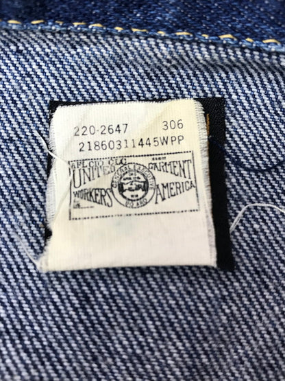 【中古品】【メンズ】 LEE リー 80'S USA DENIM JACKET 220-2647 PATD-153438 80年代 USA製 デニム ジャケット 146-261017-ty-04-tagh サイズ：40 カラー：インディゴ 万代Net店