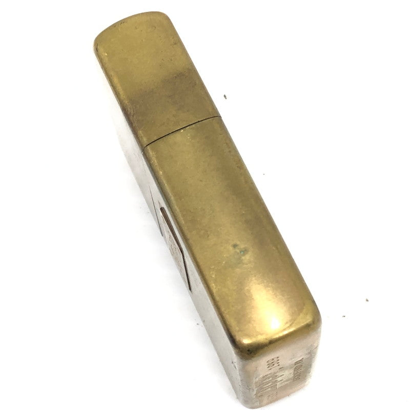 【中古品】【メンズ】 ZIPPO ジッポ BRASS OIL LIGHTER 1989年製 ブラス オイル ライター 喫煙具 206-261030-rt-15-tagh カラー：ゴールド 万代Net店