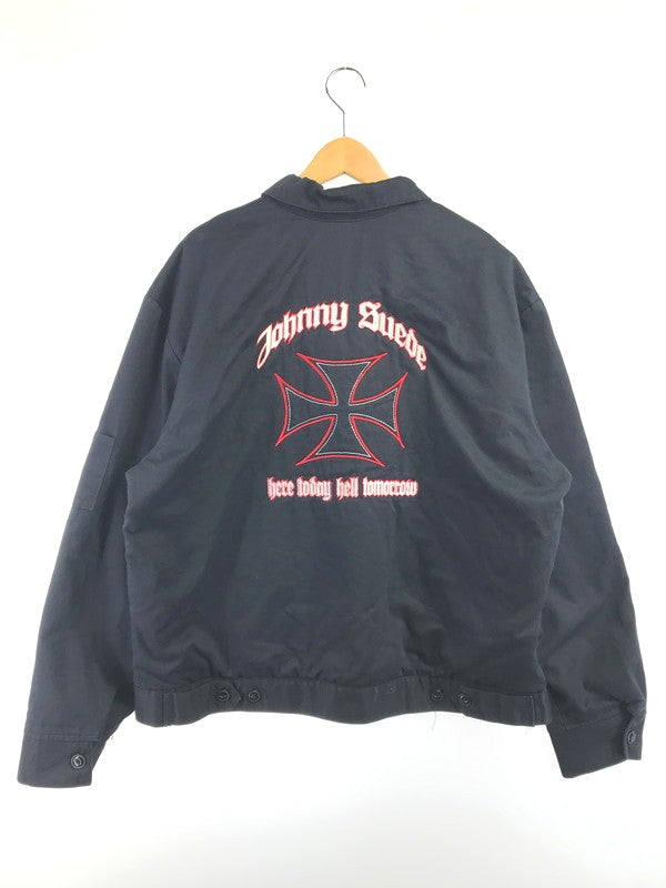 【中古品】【メンズ】 JOHNNY SUEDE ジョニー スエード BLOUSON JACKET ブルゾン ジャケット 146-261017-ty-15-tagh サイズ：不明 カラー：ブラック 万代Net店