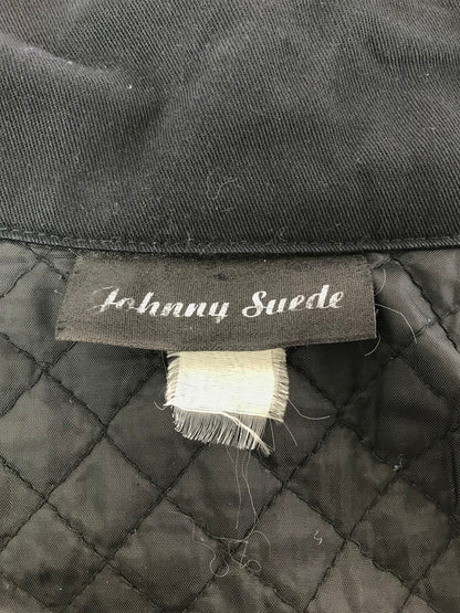 【中古品】【メンズ】 JOHNNY SUEDE ジョニー スエード BLOUSON JACKET ブルゾン ジャケット 146-261017-ty-15-tagh サイズ：不明 カラー：ブラック 万代Net店
