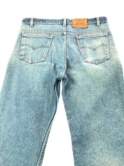 【中古品】【メンズ】 LEVI'S リーバイス 517 DENIM PANTS 20517-0217 デニムパンツ USA製 93年製 オレンジタブ ボトムス 157-261020-na-24-tagh サイズ：W38 L32 カラー：インディゴ 万代Net店