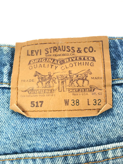 【中古品】【メンズ】 LEVI'S リーバイス 517 DENIM PANTS 20517-0217 デニムパンツ USA製 93年製 オレンジタブ ボトムス 157-261020-na-24-tagh サイズ：W38 L32 カラー：インディゴ 万代Net店