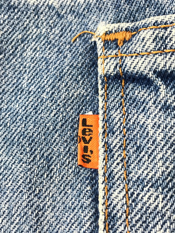 【中古品】【メンズ】 LEVI'S リーバイス 517 DENIM PANTS 20517-0217 デニムパンツ USA製 93年製 オレンジタブ ボトムス 157-261020-na-24-tagh サイズ：W38 L32 カラー：インディゴ 万代Net店