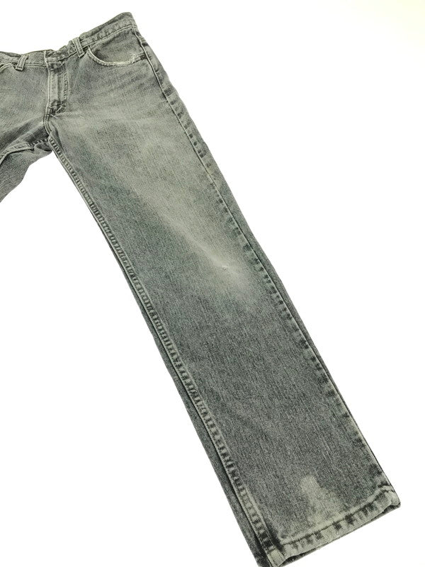【中古品】【メンズ】 LEVI'S リーバイス 550 BLACK DENIM PANTS 550-4858 ブラック デニムパンツ USA製 92年製 先染め ボトムス 157-261020-na-25-tagh サイズ：W30 L32 カラー：ブラック 万代Net店