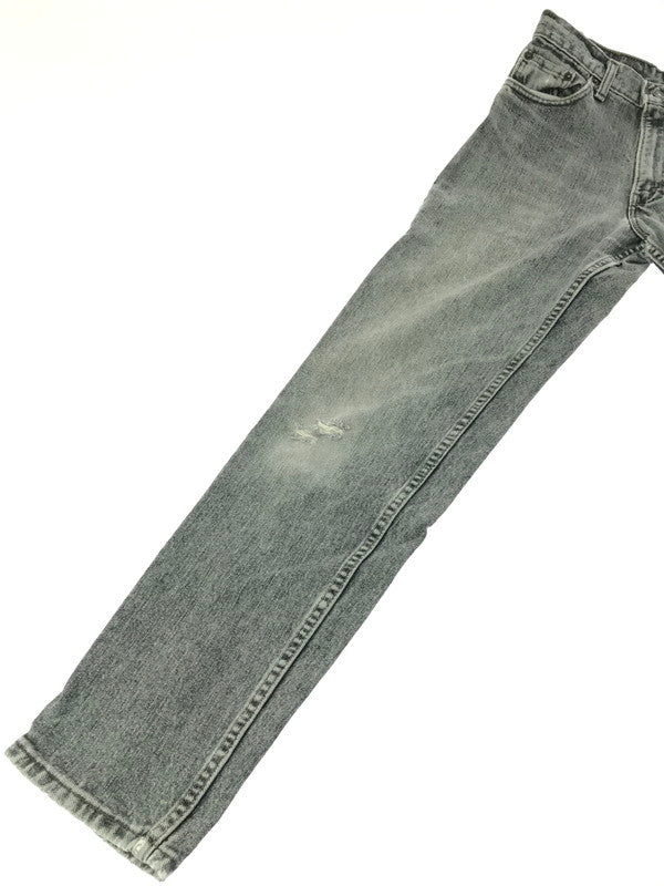 【中古品】【メンズ】 LEVI'S リーバイス 550 BLACK DENIM PANTS 550-4858 ブラック デニムパンツ USA製 92年製 先染め ボトムス 157-261020-na-25-tagh サイズ：W30 L32 カラー：ブラック 万代Net店