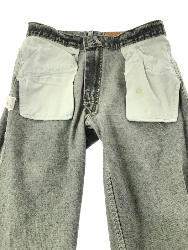 【中古品】【メンズ】 LEVI'S リーバイス 550 BLACK DENIM PANTS 550-4858 ブラック デニムパンツ USA製 92年製 先染め ボトムス 157-261020-na-25-tagh サイズ：W30 L32 カラー：ブラック 万代Net店
