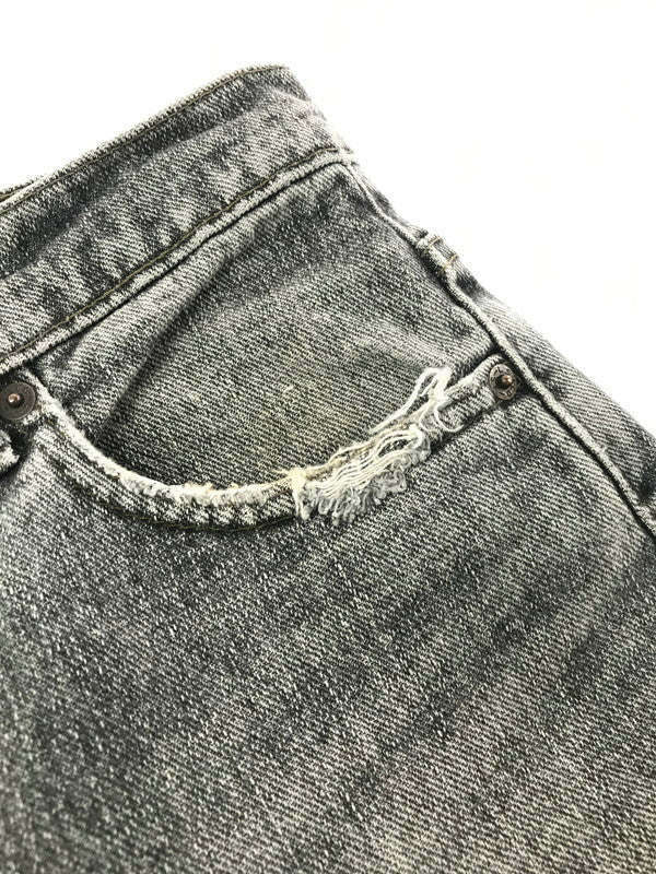 【中古品】【メンズ】 LEVI'S リーバイス 550 BLACK DENIM PANTS 550-4858 ブラック デニムパンツ USA製 92年製 先染め ボトムス 157-261020-na-25-tagh サイズ：W30 L32 カラー：ブラック 万代Net店