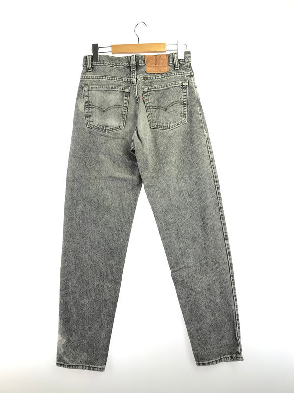 【中古品】【メンズ】 LEVI'S リーバイス 550 BLACK DENIM PANTS 550-4858 ブラック デニムパンツ USA製 92年製 先染め ボトムス 157-261020-na-25-tagh サイズ：W30 L32 カラー：ブラック 万代Net店