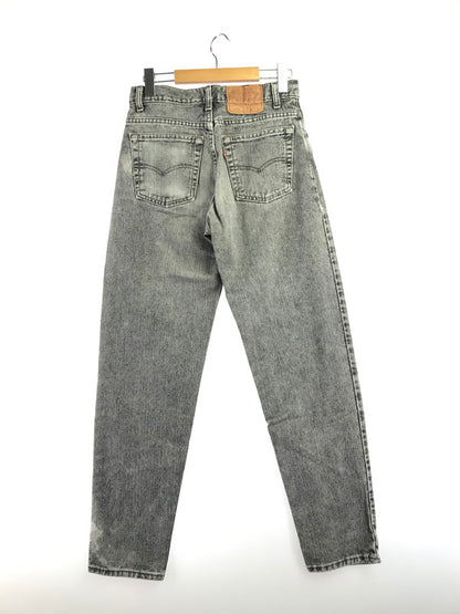【中古品】【メンズ】 LEVI'S リーバイス 550 BLACK DENIM PANTS 550-4858 ブラック デニムパンツ USA製 92年製 先染め ボトムス 157-261020-na-25-tagh サイズ：W30 L32 カラー：ブラック 万代Net店