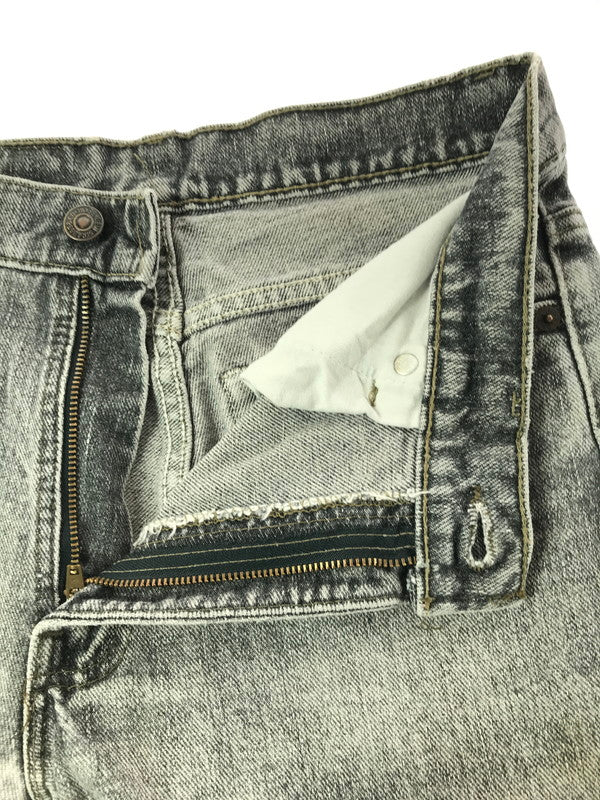 【中古品】【メンズ】 LEVI'S リーバイス 550 BLACK DENIM PANTS 550-4858 ブラック デニムパンツ USA製 92年製 先染め ボトムス 157-261020-na-25-tagh サイズ：W30 L32 カラー：ブラック 万代Net店