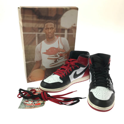 【中古品】【メンズ】 NIKE ナイキ AIR JORDAN 1 RETRO HIGH OG DZ5485-106 ジョーダン 1 レトロ ハイ オージー スニーカー 靴 160-261013-na-12-tagh サイズ：29cm US 11 カラー：WHITE/BLACK-VARSITY RED-SAIL 万代Net店