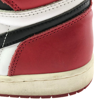 【中古品】【メンズ】 NIKE ナイキ AIR JORDAN 1 RETRO HIGH OG DZ5485-106 ジョーダン 1 レトロ ハイ オージー スニーカー 靴 160-261013-na-12-tagh サイズ：29cm US 11 カラー：WHITE/BLACK-VARSITY RED-SAIL 万代Net店