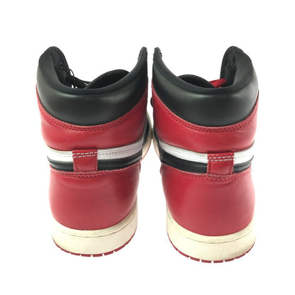 【中古品】【メンズ】 NIKE ナイキ AIR JORDAN 1 RETRO HIGH OG DZ5485-106 ジョーダン 1 レトロ ハイ オージー スニーカー 靴 160-261013-na-12-tagh サイズ：29cm US 11 カラー：WHITE/BLACK-VARSITY RED-SAIL 万代Net店