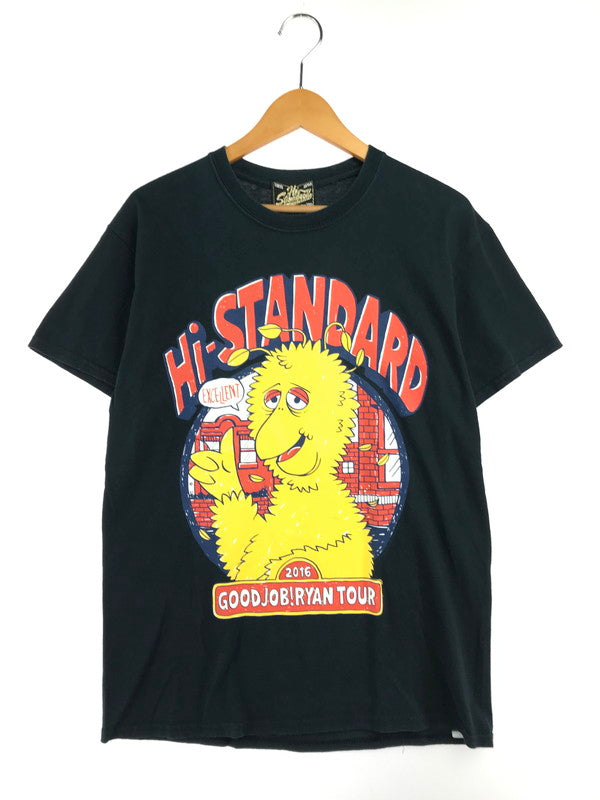 【中古品】【メンズ】 HI-STANDARD ハイスタンダード 2016 GOOD JOB RYAN S/S TEE 2016年 グッジョブ ライアン 半袖 Tシャツ 147-261026-ty-11-tagh サイズ：M カラー：ブラック 万代Net店