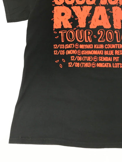 【中古品】【メンズ】 HI-STANDARD ハイスタンダード 2016 GOOD JOB RYAN S/S TEE 2016年 グッジョブ ライアン 半袖 Tシャツ 147-261026-ty-11-tagh サイズ：M カラー：ブラック 万代Net店