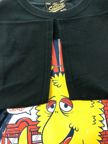 【中古品】【メンズ】 HI-STANDARD ハイスタンダード 2016 GOOD JOB RYAN S/S TEE 2016年 グッジョブ ライアン 半袖 Tシャツ 147-261026-ty-11-tagh サイズ：M カラー：ブラック 万代Net店